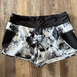 RBX Stylish Black and Gray Women's Shorts size M